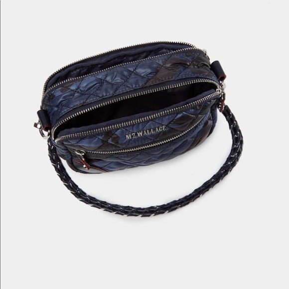 NEW MZ Wallace Mini Crosby In Blue Camo - Picture 3 of 8